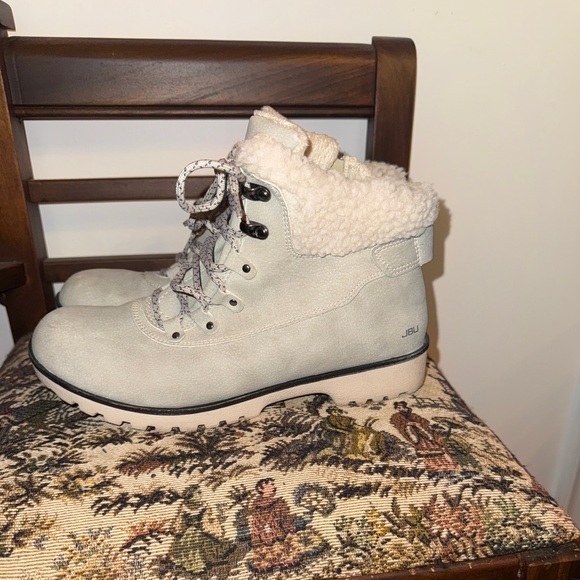 JBU by Jambu Redrock Water Resistant Faux Shearling Ankle Boots Size 9 - Picture 2 of 13
